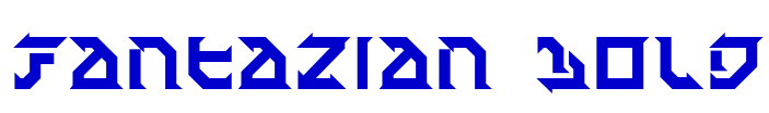 Fantazian Bold 字体